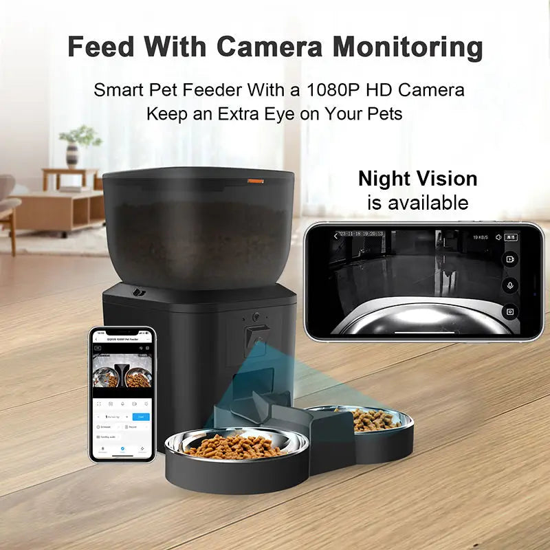 Automatic Cat Feeder with Camera