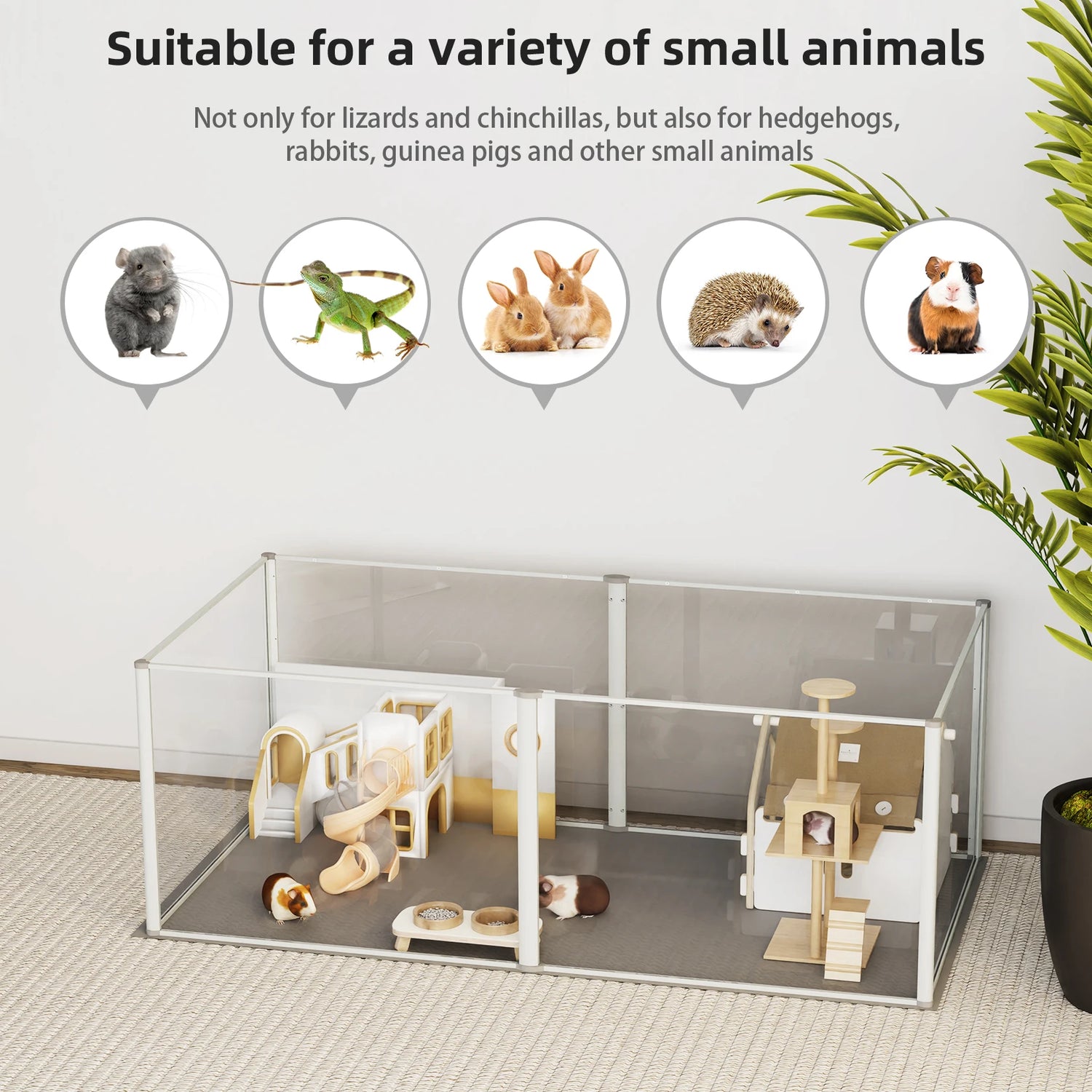 Acrylic Pet Dog Playpen